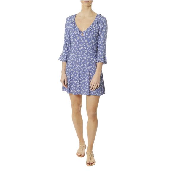 Auguste the Label 'Mae Devine' Blue Mini Dress size 2 - Picture 2 of 9